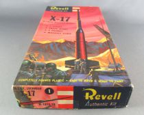 Revell H1810-79 - USAF Lockheed X-17 Re-Entry Research Missile Rare 1957 Kit 1:40 Emty Box