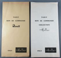 Revell Maquettes Tarif & Bon de Commande 1964