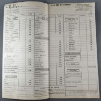 Revell Model Kits1964 Tariff & Order Form