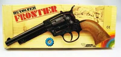 Revolver Frontier (pistolet � amorces) - Edison Giocattoli