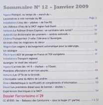 Revue Ferrovisime Numéros 12 18 Ferrovissimo N° 14