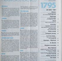 Revue La Vie du Rail N° 1795 Trouville Deauville Sea Trains 1981