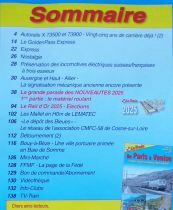 Revue Le Train 3 Numéros 441 442 443 Janvier Fevrier Mars 2025