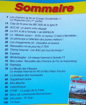 Revue Le Train 3 Numéros N°392 du 12/2020 N°404 du 12/2021 N°406 du 02/2022