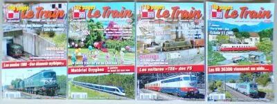 Revue Le Train 4 Num�ros 435 436 437 438 Ann�e 2024