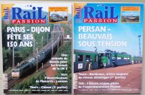 Revue Rail Passion 5 Numéros 33 34 35 50 52