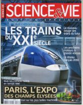 Revue Science & Vie Edition Spéciale Les Trains du XXI Siècle