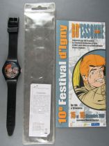 Ric Hochet (Tibet) - Polyconcept - Wrist Watch - Limited Edition Comics Show Essone 2007 Mint