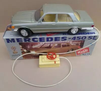 Rico 153 Mercedes 450 SE Filoguid�e 45cm avec Eclairage Boite d\'origine