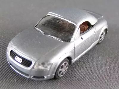 Rietze 20950 Audi TT Roadster Gris Hard Top Amovible Ho 1/87 sans Boite