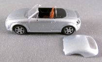 Rietze 20950 Audi TT Roadster Gris Hard Top Amovible Ho 1/87 sans Boite
