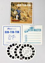 Rin-Tin-Tin - View-Master (Sawyer\'s Inc.) - Pochette de 3 disques (21 images stéréo) et Livret