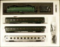 Rivarossi 0612 Ho Sncf Paris Toulouse Train Set Loco CC 7112 Lighting + 3 x Cars Era III