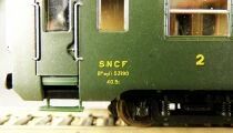 Rivarossi 0612 Ho Sncf Paris Toulouse Train Set Loco CC 7112 Lighting + 3 x Cars Era III