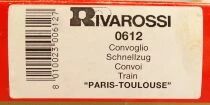 Rivarossi 0612 Ho Sncf Paris Toulouse Train Set Loco CC 7112 Lighting + 3 x Cars Era III
