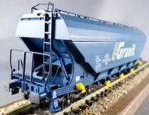 Rivarossi 2130 Ho Sncf Wagon Tr&eacute;mie Uas Granit Tr&egrave;s Bon Etat Boite