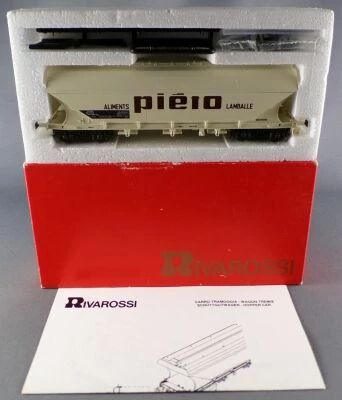 Rivarossi 2135 Ho Sncf Wagon Tr�mie Uas Pi�to Neuf Boite