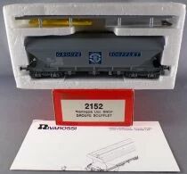 Rivarossi 2152 Ho Sncf Uas Hopper Wagon Groupe Soufflet Mint in Box