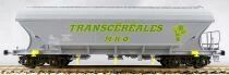 Rivarossi 2161 Ho Sncf Uas Hopper Wagon Transcereales M.R.O. Very Good with Box
