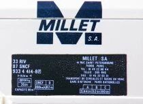 Rivarossi 2162 Ho Sncf Uas Hopper Wagon Millet Mint in Box