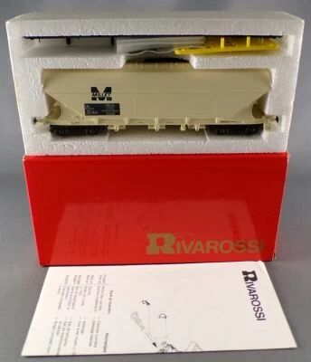 Rivarossi 2162 Ho Sncf Wagon Tr�mie Uas Millet Neuf Boite