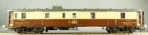 Rivarossi 2565 Ho Ciwl Luggage Van Brown & Cream Red Rear Lighting Fl&egrave;che d\'Or Boxed