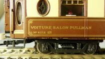 Rivarossi 2565 Ho Ciwl Pullman Salon Car 4018 WSP Brown & Cream Interior Fittings Lighting Fl&egrave;che d\'Or Boxed