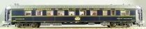 Rivarossi 2590 Ho Ciwl Dining Car 2871 Blue Interior Fittings Lighting Boxed