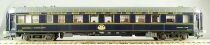Rivarossi 2590 Ho Ciwl Dining Car 2871 Blue Interior Fittings Lighting Boxed