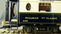 Rivarossi 2592 Ho Ciwl Pullman Car 4029 WSP Blue & Cream Interior Fittings Lighting Fl&egrave;che d\'Or Boxed