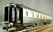 Rivarossi 2592 Ho Ciwl Pullman Car 4029 WSP Blue & Cream Interior Fittings Lighting Fl&egrave;che d\'Or Boxed