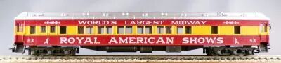 Rivarossi 2704 Ho Royal American Show Circus Voiture Heavy Weight N�53 Am�nag�e sans Boite
