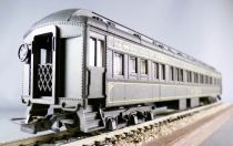 Rivarossi 2717 Ho Santa Fe Pullman Car St Croix Green Full Interior no Box