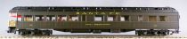 Rivarossi 2718 Ho Santa Fe Observation Car #35 Green Full Interior Boxed