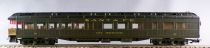 Rivarossi 2718 Ho Santa Fe Observation Car #35 Green Full Interior no Box