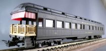 Rivarossi 2718 Ho Santa Fe Observation Car #35 Green Full Interior no Box