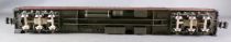 Rivarossi 2733 Ho Pennsylvania Rail Road Heavy Weight Coach/Van #342 with Bogies Toscan Red Boxed