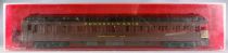 Rivarossi 2735 Ho Pennsylvania R.R. Observation Car Tuscan Red Full Interior Lighting Boxed