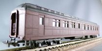 Rivarossi 2736 Ho Pennsylvania R.R. Dinig Car 1184 Tuscan Red Full Interior Lighting Boxed