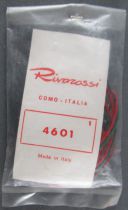 Rivarossi 4601 Ho Prise Courant Alimentation Rails avec Câbles Fiches & Notice Neuf Sachet