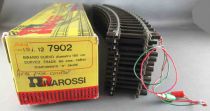 Rivarossi 7902 O Gauge 12 x Curved Steel Tracks R = 80 cm Includes 1 x Power Supply MIB