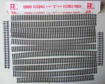 Rivarossi 7911 O Gauge 8 x Flexible Steel Tracks 90 cm + Scraps Mint in Box