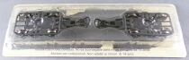 Rivarossi Altaya Ho Ciwl Paire de Bogie pour Voiture Restaurant Lits Fourgon Simplon Orient Expres Neuves Blister