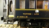 Rivarossi HR4010 Ho Ciwl Coffret de 3 Voitures 2 x Lits 3498A 3499A 1 x Fourgon 1263 Simplon Orient Express Neuves Boite