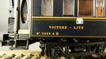 Rivarossi HR4010 Ho Ciwl Set of 3 Car 2 x Sleeping 3498A 3499A 1 x Van 1263 Simplon Orient Express Mint in Box