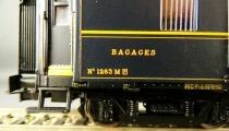 Rivarossi HR4010 Ho Ciwl Set of 3 Car 2 x Sleeping 3498A 3499A 1 x Van 1263 Simplon Orient Express Mint in Box