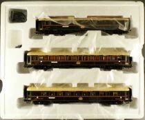 Rivarossi HR4010 Ho Ciwl Set of 3 Car 2 x Sleeping 3498A 3499A 1 x Van 1263 Simplon Orient Express Mint in Box