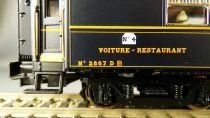 Rivarossi HR4020 Ho Ciwl Coffret de 3 Voitures Lits 3514A Restaurant 2876D Fourgon 1270 Simplon Orient Express Neuves Boit