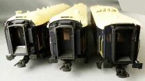 Rivarossi HR4020 Ho Ciwl Coffret de 3 Voitures Lits 3514A Restaurant 2876D Fourgon 1270 Simplon Orient Express Neuves Boit