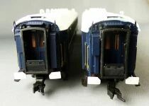 Rivarossi HR4144 Ho Ciwl Coffret de 2 Voitures Lits LX 3473 3525 Venice Simplon Orient Express Neuves Boite